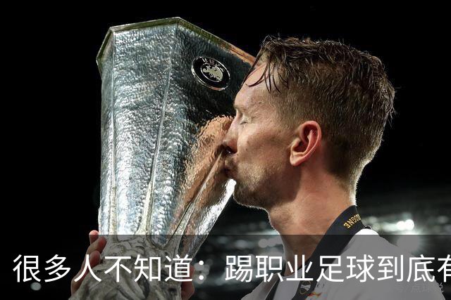很多人不知道：踢职业足球到底有多难？天赋仅仅只是入场券！