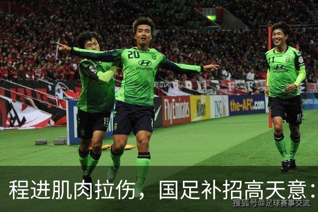 程进肌肉拉伤，国足补招高天意：邵佳一会给中国助攻王一个机会吗？