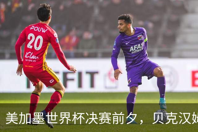 美加墨世界杯决赛前夕，贝克汉姆公开预测阿根廷将夺冠：他们有梅西；昔日米兰队友卡卡则力挺西班牙：他们半决赛的表现非常精彩
